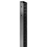 Montant noir sablé H 241 cm