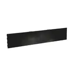 Fond plein noir sablé 100x20