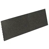 Fond perforé noir sablé 66,5x40