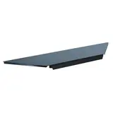 Tablette d'angle intérieur noir sablé 37 cm