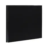Fond plein d'angle extérieur noir sablé 22 x 15