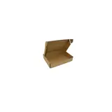 Carton d'expédition brun 13x8,5x2,6 cm – Boîte carton kraft renforcé 450g – fermeture sans adhésif - Lot de 20