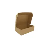 Carton d'expédition brun 21 x 17 x 9 cm - Boîte carton à oreilles - Lot de 20
