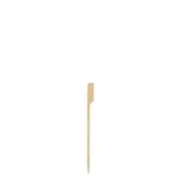 Pique bambou Golf 9 cm - Pic bambou Golf - Brochette bambou Golf - Lot de 100