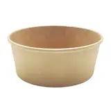 Saladier carton rond brun 550 ml ø 15 x 4,5 cm - Bol kraft - Bol salade - Lot de 50