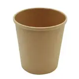 Pot à soupe carton kraft avec revêtement 380 ml ø 9,6 x ø 8 x 7,5 cm - Pot carton - Lot de 25