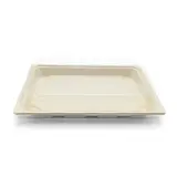 Boîte sushis avec couvercle transparent 23 x 14 x 4,8 cm fibre végétale - Plat sushis - Sushis box - Lot de 50