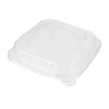 Couvercle dôme plastique pour bol salade carré 17,7 x 17,7 x 3 cm - Lot de 50