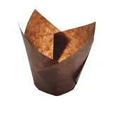 Caissette tulipe muffin en papier ø 50 x H 88 mm