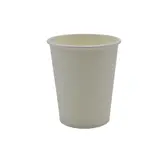 Gobelet boisson chaude 18 cl / 6oz ø 7,8 x 7,8 cm - Gobelet carton - Gobelet café - Blanc - Lot de 50