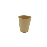 Gobelet expresso 10 cl / 4oz ø 6,2 x 6,2 cm - Gobelet carton - Gobelet café - Brun - Lot de 50
