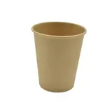 Gobelet boisson chaude 23 cl / 8oz ø 7,95 x 9 cm - Gobelet carton - Gobelet café - Brun - Lot de 50