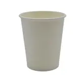 Gobelet boisson chaude 25 cl 8oz ø 8 x 9,2 cm - Gobelet carton - Gobelet café - Blanc - Lot de 50