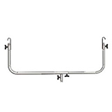 Double U extensible pour chandelle