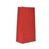 Pochette cadeau SOS kraft rouge 9x6x18 cm 70 g/m² - Paquet de 250