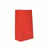 Pochette cadeau SOS kraft rouge 13x8x24 cm 70 g/m² - Paquet de 250