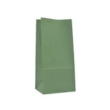 Pochette cadeau SOS kraft vert tilleul 9x6x18 cm 70 g/m² - Paquet de 250