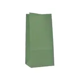 Pochette cadeau SOS kraft vert tilleul 9x6x18 cm 70 g/m² - Paquet de 250