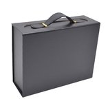 Boites cadeau carton noires avec poignée 28,2x20,2x9,2cm – Paquet de 5