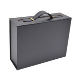 Boites cadeau carton noires avec poignée 28,2x20,2x9,2cm – Paquet de 5