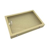 Coffret vitrine de présentation à bijoux