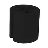 Marqueurs de taille pour cintre ø 1 x 1 cm - Noir