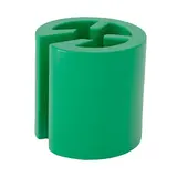 Marqueurs de taille pour cintre ø 1 x 1 cm - Vert