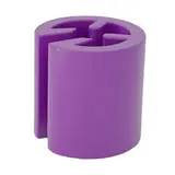 Marqueurs de taille pour cintre ø 1 x 1 cm - Violet