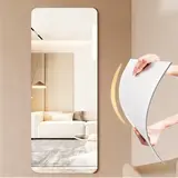 Miroir adhésif acrylique argent 49,5 x 149,5 cm - Miroir mural adhésif - Miroir à coller