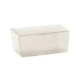 Ballotin transparent 10,3 x 6,7 x 5,5 cm PVC - Ballotin chocolats vide - Lot de 10