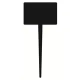 Étiquettes pique ardoise rectangle