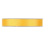 Ruban gros grain jaune 15 mm x 20 m coton