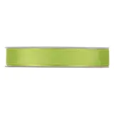 Ruban gros grain vert anis 15 mm x 20 m coton