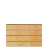 Panneau rainuré Hêtre Naturel, entraxe 15 cm