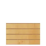 Panneau rainuré Hêtre Naturel, entraxe 15 cm