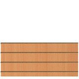 Panneau rainuré Hêtre Naturel, entraxe 15 cm