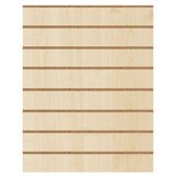 Panneau rainuré Érable, entraxe 15 cm