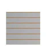 Panneau rainuré Gris clair, entraxe 15 cm