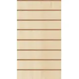 Panneau rainuré Érable, entraxe 15 cm