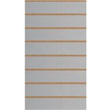 Panneau rainuré Gris clair, entraxe 15 cm