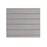 Panneau rainuré Gris clair, entraxe 15 cm