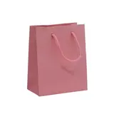 Sacs pelliculés rose poudré mat - Petit Modèle