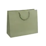 Sacs pelliculés à l'italienne vert tilleul mat - Grand Modèle