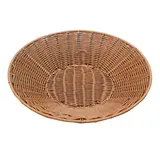 Corbeille à pain ronde plastique marron ø 50 x 8,5 cm