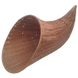 Corne d'abondance plastique marron 81 x 41 x 40 cm