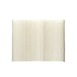 Banc de présentation en papier pliable - Blanc - L 100 + P 32 x H 70 cm