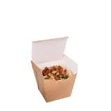 Pot à pâtes carton 780 ml - Emballage pasta box - Brun - Lot de 25