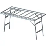 Table pliante marché aluminium 150 x 80 x 80 cm - Table de marché - Table de maraîcher