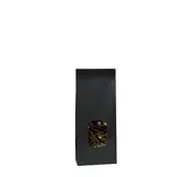 Sac SOS kraft noir avec fenêtre 250 ml 9 x 5 x 20,5 cm - Sachet SOS - Lot de 100