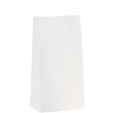 Sac SOS kraft blanc 19 + 12 x 35 cm, paquet de 250